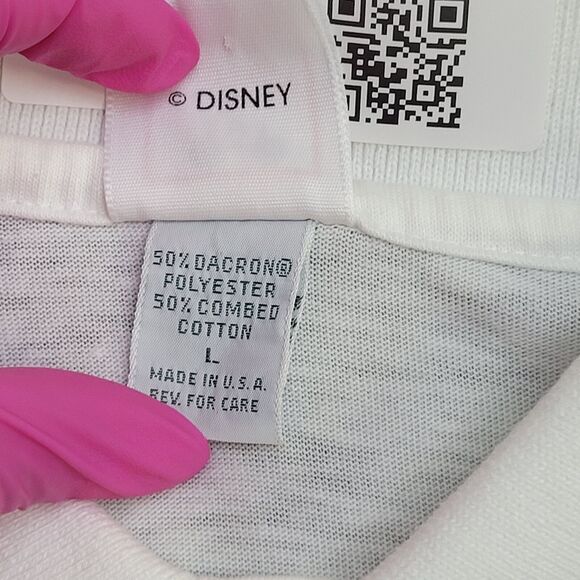 Vintage Disney Polo Shirt Medium 19x26 Mickey Mouse - Picture 7 of 12